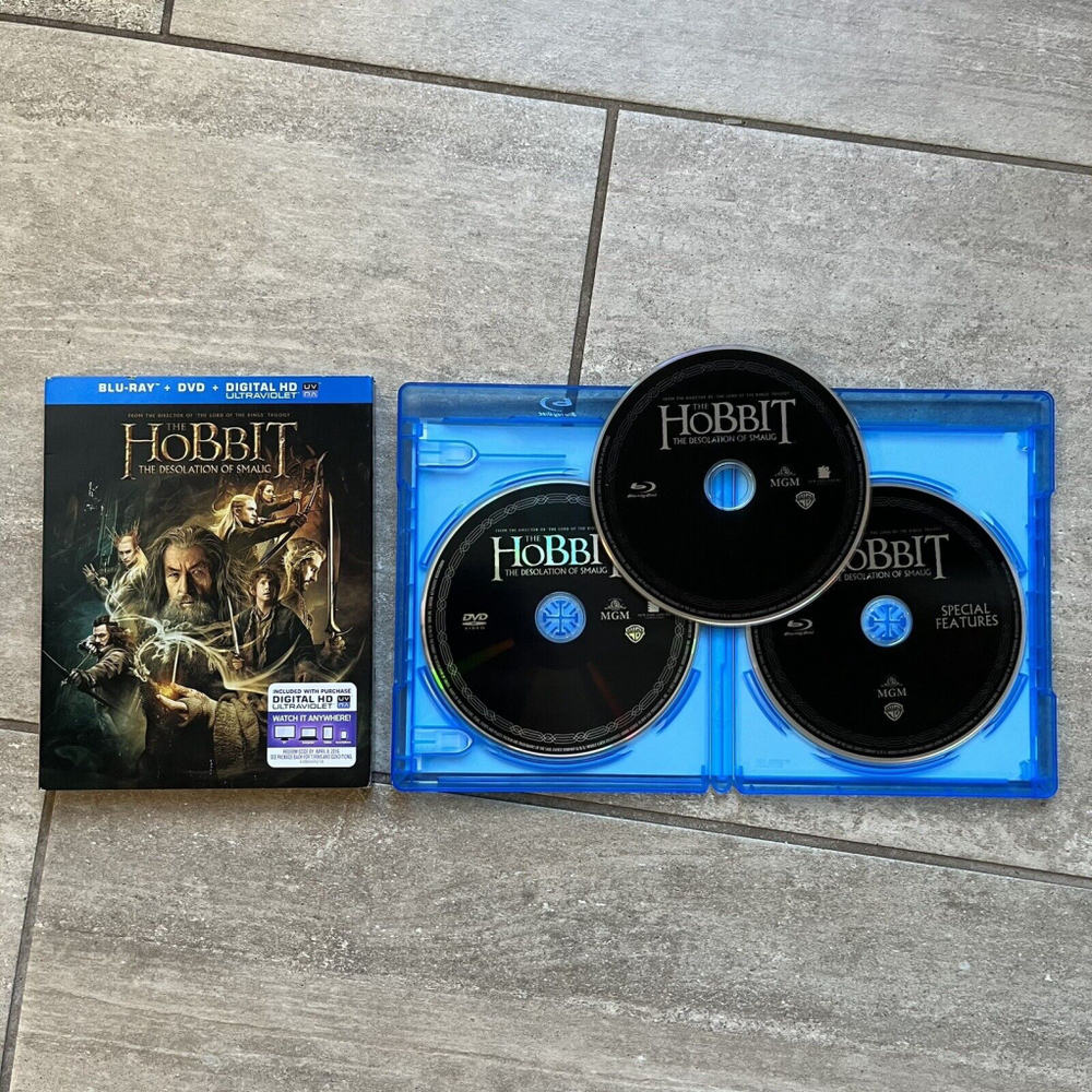 The Hobbit: The Desolation of Smaug (Blu-ray + DVD + Digital HD UltraViolet Comb
